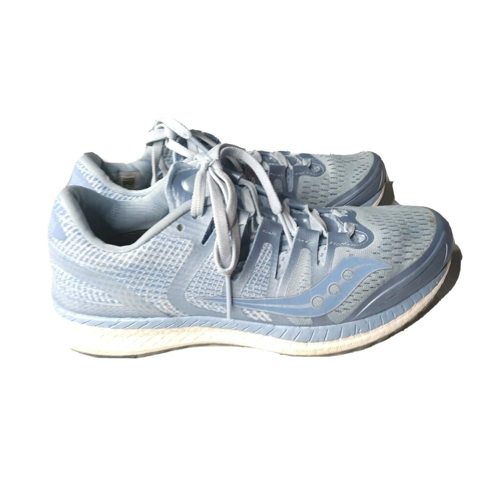Saucony Liberty ISO Running Shoes Women's Size 8 Fog Blue